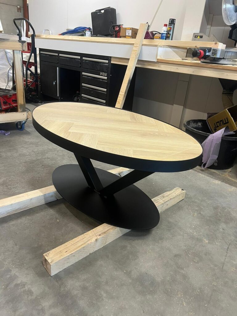 Salon tafel op maat